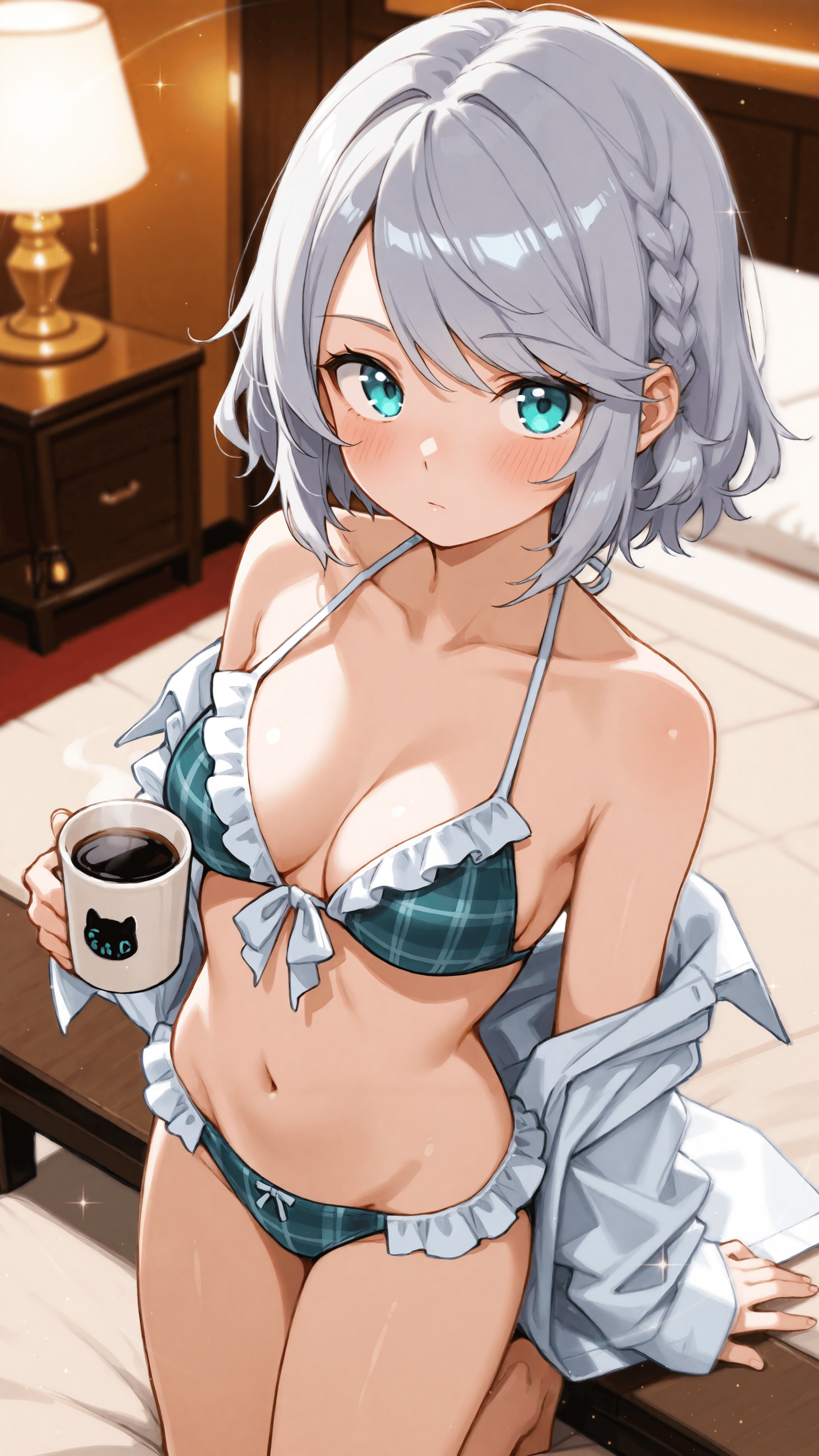 ホテルラウンジ最後の一杯